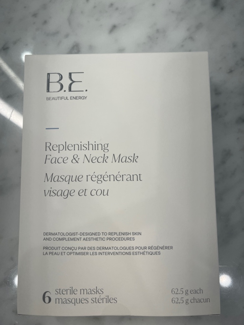 B.E. Replenishing Face & Neck Mask - Picture 2 of 6